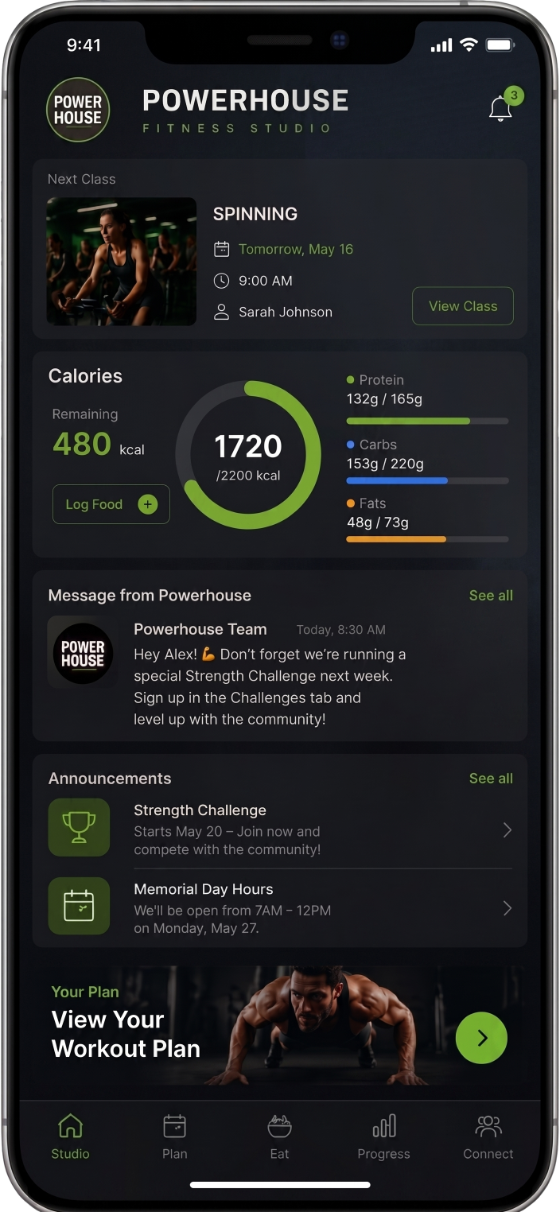 TRKR member app